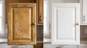 cabinet refinishing
